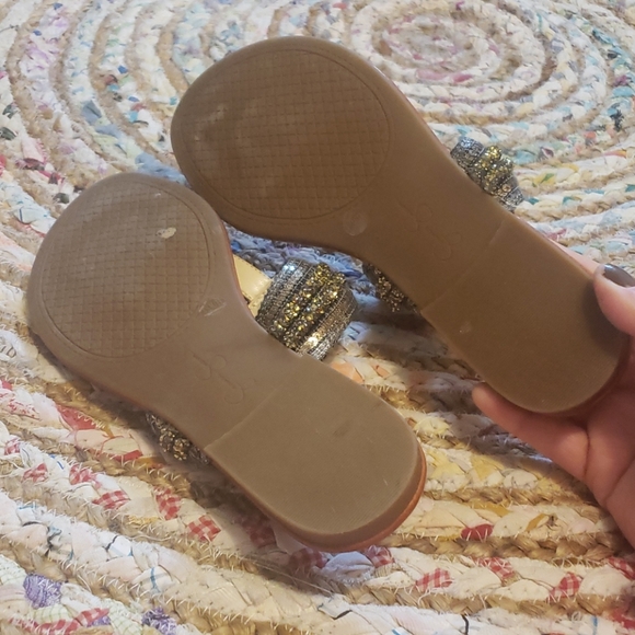 Jessica Simpson bling strap sandals - Picture 3 of 4